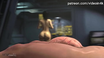 Preview 1 of Beth Beres - Hentai 3d anime japanese (Ai upscaled gameplay)