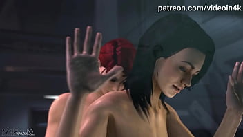 Preview 4 of Beth Beres - Hentai 3d anime japanese (Ai upscaled gameplay)