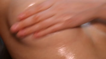 Preview 2 of Work Fuck The Bos - Tit play with oil