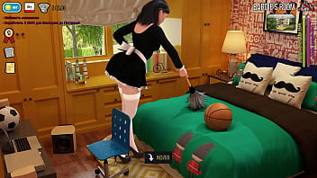 Preview 1 of Xxxx Xxxxlivevideo - FashionBusiness - makes the governess clean up the stain E1 #54