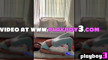 Preview 2 of Virgin Girls Seal Break - Petite ebony MILF with perfect ass Misty Stone posing before masturbation