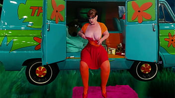 Preview 4 of Closup Penis - Granny Velma Dinkley: My DP &amp_ Fucking Creampie