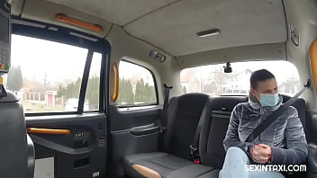 Preview 1 of Anal Grannie Cumshots - Sexy brunette accepted a dirty offer from a taxi driver