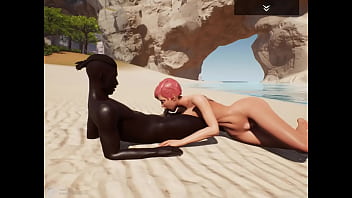 Preview 4 of Teach Wom - Maya X Shorty  // BlowjobC - foreplay //