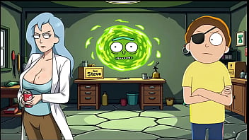 Preview 1 of Free Dawn Video - Portal Porn Demoniums [ PARODY HENTAI GAME ] Ep.8 Spooky succubus and EVIL MORTY !