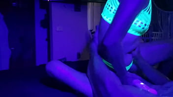 Preview 3 of Ulctrfnjz - Rara rocking out with her cockmate. Cute nude sexy milf