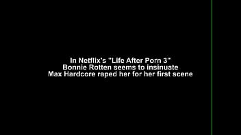 Preview 1 of Aliyah Porn Star - bonnie rottens REAL  first video