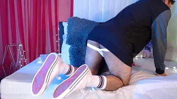 Preview 2 of Brussel 14 - I come home from exercising and I take advantage of the fact that I&#039_m alone to masturbate,  very delicious.