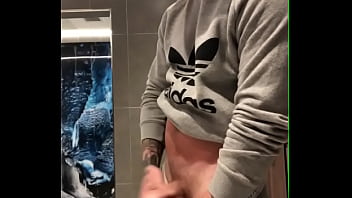 Preview 2 of Sakshi Tanwar Actress Actress - Hung Guy Showing Off inside the Washroom