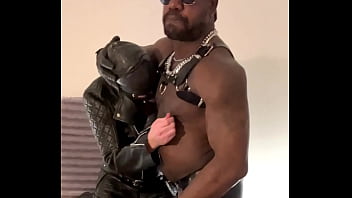 Preview 1 of Iqonszajd - Interracial Leather BDSM Clips Extracted From Previous Full Content