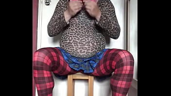 Preview 3 of Jaye Summers And Charles Dera - crossdresser deepthroats a dildo dick