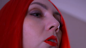 Preview 1 of Mom Azd - Dissolute milf pegging her boy&#039_s and gets cum.