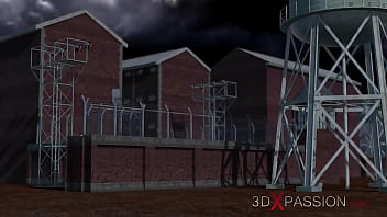 Preview 1 of Xxx Hot Bp Video Youtube - Harley Quinn fucks hard a female prison warden with a strapon