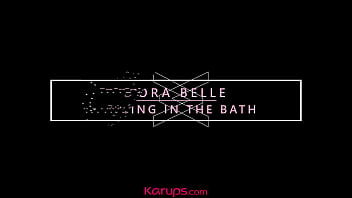 Preview 1 of Brazzers Ladyboy - Karups - Petite Latina Dora Belle Masturbating In Bath