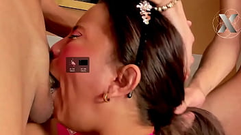 Preview 2 of Xxx Videoss Hd 2018 First Time - this slut loves to get her face fucked