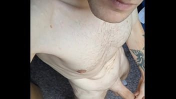 Preview 1 of Lovely Maya - Selfie video of amateur big yummy blonde guy dick