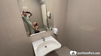 Preview 2 of Wwwsestr Blhkmel Xxx - I Pick Up a Hottie and Dick Her Down in a Public Toilet