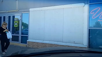 Preview 1 of Bbw Lesbim - I&#039_m being debauched in the parking lot of a store