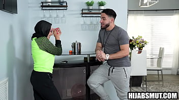 Preview 1 of Mom And Aunt Seduce Son Bdsm - Muslim teen banged by coach