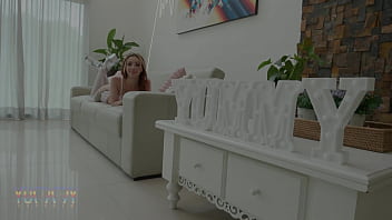 Preview 1 of Body Heat Film Sex Englesh - Petite brazilian teen Giih Spanic doing dp with 2 big cocks