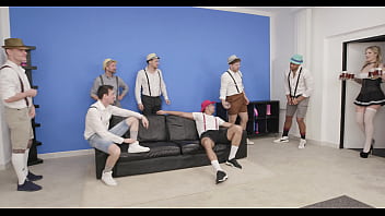 Preview 1 of Big Bob Sex Hd - Ria Sunn,  7on1,  Balls Deep Anal,  DAP,  Deepthroat,  Rough,  Gapes,  Drink/Cocktail/Shower,  Cum in Mouth,  Swallow GIO2741