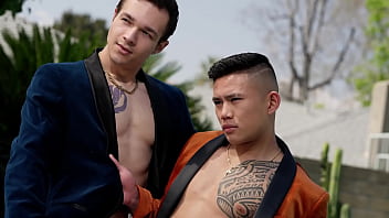Preview 1 of Sleeping Cst - Hot Latino Railed By Massive Cocked Muscle - Jayden Marcos,  Damien Cruz - RodsRoom
