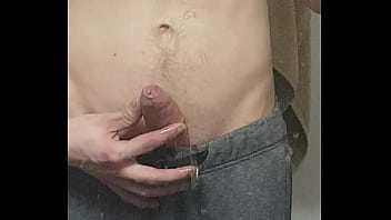 Preview 1 of Aurelie Portugal - Uncut piss all over bathroom and self