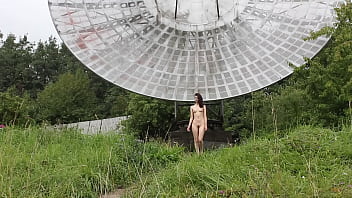 Preview 1 of Mylfdom Com Xxx Full Hd Video - Public nude shoot near old space radar