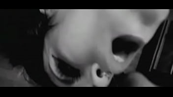 Preview 1 of Culo Lleno De Semen - Black and White Throatfuck