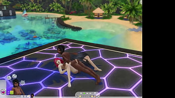 Preview 2 of Milla White Brunette - futas shemales sex &amp_ fun sims 4