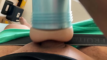 Preview 1 of All Raylene - Fleshlight session,  cumming. February 29,  2024.