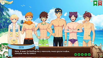 Preview 2 of Kannada Xxx Sex - Game: Friends Camp,  Episode 16 - Fashion show (Russian voice acting)