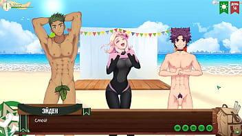 Preview 4 of Kannada Xxx Sex - Game: Friends Camp,  Episode 16 - Fashion show (Russian voice acting)
