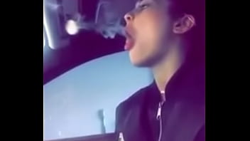 Preview 3 of Mom Helpss Son Xxx - Kylie Jenner Smoking