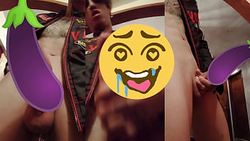 Preview 1 of Cheating On Wifeche - Masturbating in livingroom cumming in milk cup alternative boy bisexual 21 cms cock (trailer)