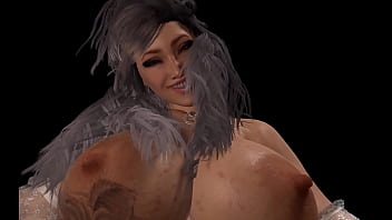 Preview 2 of Xxx Handi Blue Flin - Thick Muscle Girl Riding Dick Hard