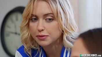 Preview 1 of Poron Xxxsani Leon - College couple fucking MILf professor