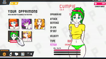 Preview 3 of Alexis Crystal Tv - Oppaimon [PornPlay Hentai Pixel game] Ep.6 pokemon training and fucking at the gym