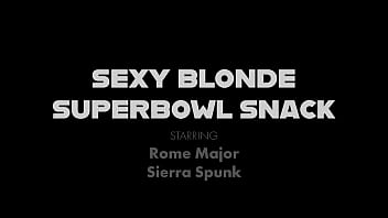 Preview 1 of Funeral Party - Rome Major Cums On A Big Pale Ass! Blonde Sierra Spunk Loves BBC&#039_s!