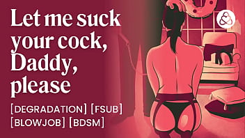 Preview 1 of Xxx Cxc Seal Blood Pressure - Facial on submissive brat | She wants to be Daddy&#039_s sexual toy | BDSM role play