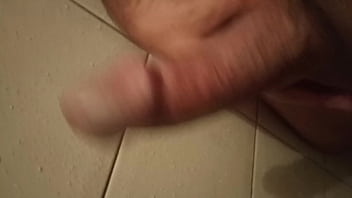 Preview 4 of Cutest Tit Ever - Playing with the penis before the shower