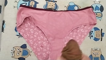 Preview 1 of Tranny Barbie Cums - Corrida en bragas de mujer 61 (cum in pants oficial my wife)