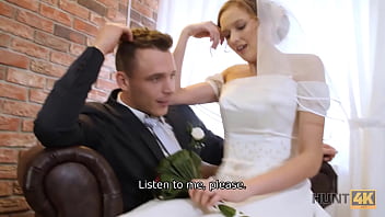 Preview 2 of Dasps - HUNT4K. Attractive Czech bride spends first night with rich stranger