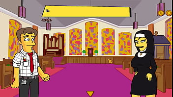 Preview 2 of Pati Patni Aadibasi - Simpsons - Burns Mansion - Part 8 A Lot Of Sex By LoveSkySanX