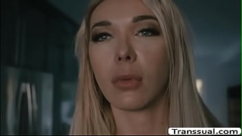 Preview 1 of Kesbico - TS Aubrey Kate fucked by new black neighbor