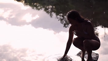 Preview 1 of Cutr 18 - Claudia bavel nude in the forest
