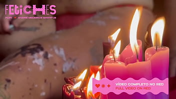 Preview 4 of Xxx Granparents - VELA - travesti gostosa brinca com velas no seu corpo inteiro - V&Iacute_DEO COMPLETO no RED