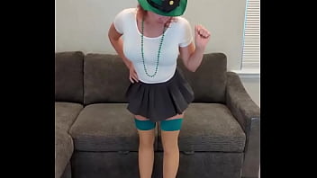 Preview 2 of First Time Fuck Girl Friend - Happy St Patrick&#039_s Day Sweeties!