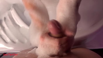 Preview 2 of Sex In Daughter And Mom - pretty woman in the jacuzzi.foam sex and blowjob