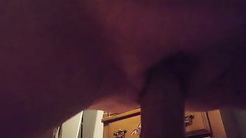 Preview 4 of German Porn Grandma Granny - Missr8 rides my big dildo